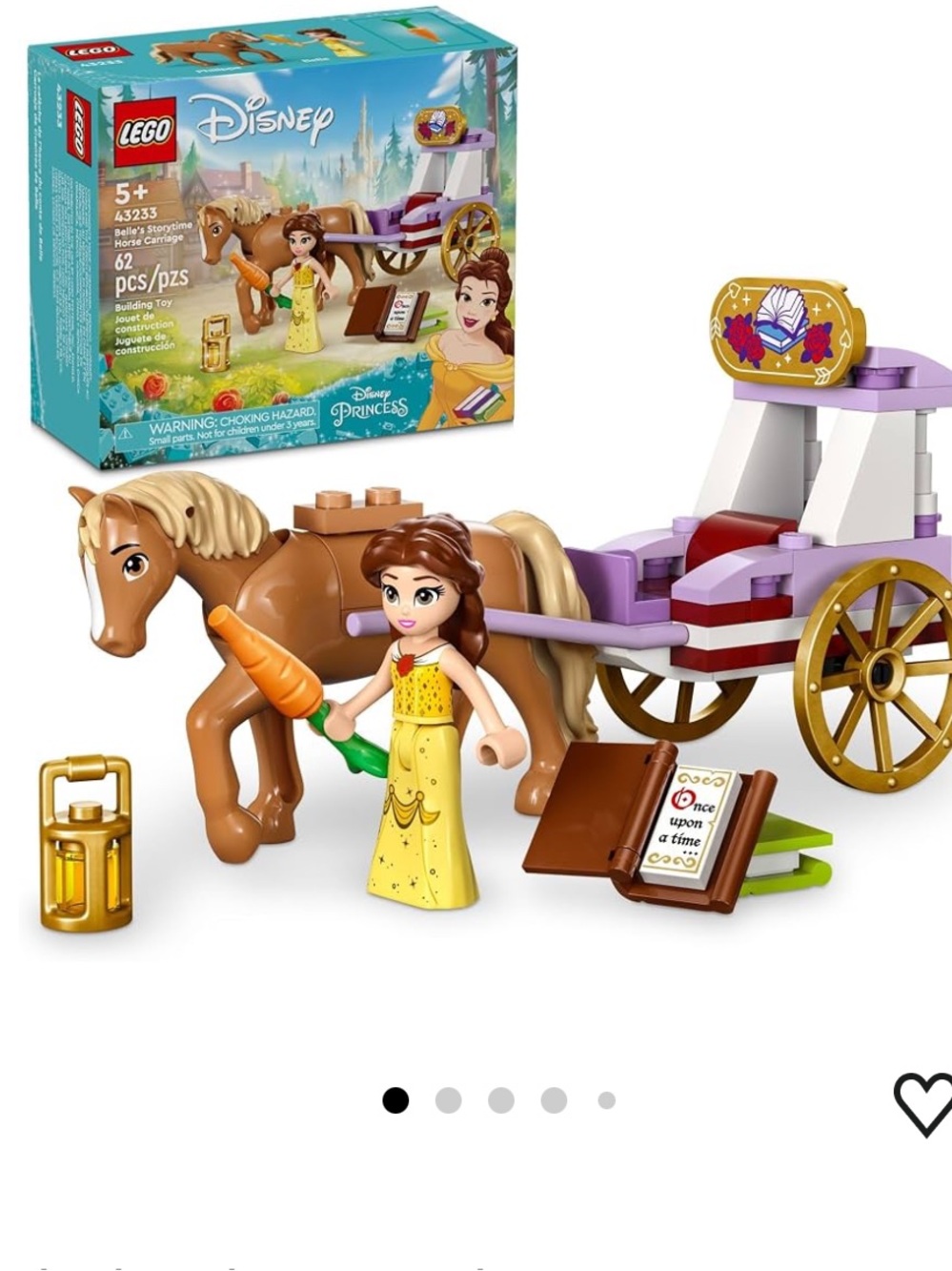 LEGO Disney Belle’s StoryTime Horse Carriage